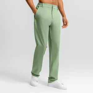 BRXL【Discount for live】Pencil Fit Golf Pants for Men - Stretch Elastic Waistband with Hidden Zipper Pocket and Quick Access Snap Pocket - T800 Polyester Cotton-Like Breathable for Golf Casual Wear-brxl-6