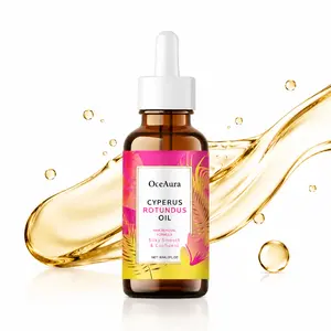 Natural Hair Removal Oil & Inhibitor Cyperus Rotundus Oil to Slow Body Hair Growth for Women & Men, Soothes Skin, 60ml, All Skin Types