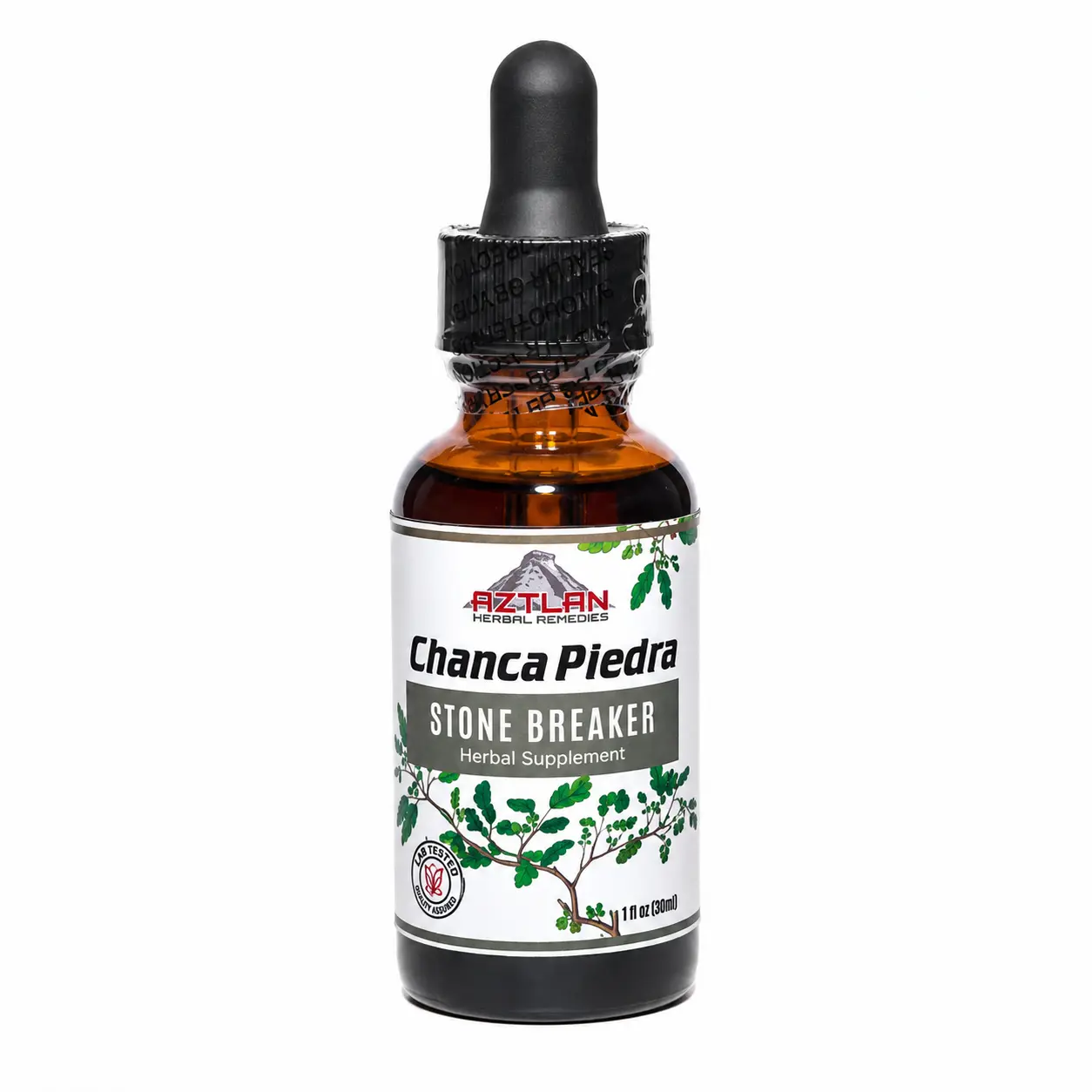 AZTLAN HERBAL REMEDIES Chanca Piedra (Stone Breaker) Organic Herb Herbal Tincture, 1oz Natural Remedy Supplement - Detox, Kidney & Gallbladder Support