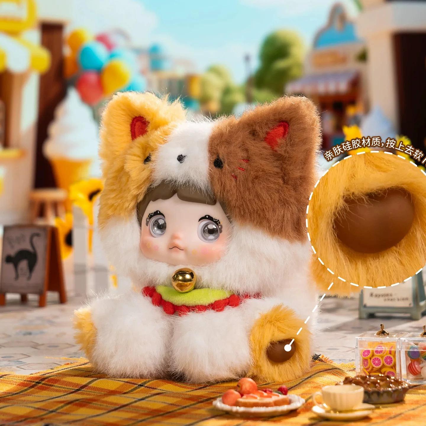 Nommi sitting zoo series plush doll blind box