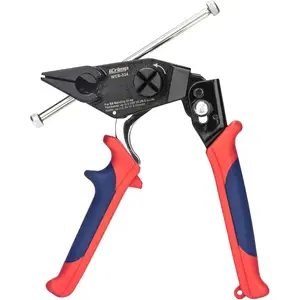 iCrimp Steel Strapping Banding Tool, Metal Strapping Tensioner Built-In  for 0.18" to 0.94" Width Stainless Steel Tie, Suitable for  Grips, Automotive Wire Harness, Utility Poles, WCB-324