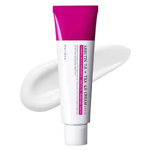7% Arbutin +4% Tranexamic Acid Cream 70,000ppmArbutin & 40,000ppm TXA with Niacinamide&Glutathione for Dark Spots Freckles Blemishes &Pigmentation 50ml