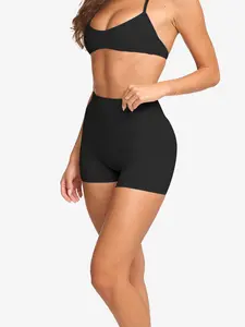 1 piece of TKITK seamless spandex free scream shorts 4 inches suitable for cycling and outdoor yoga activities Seamless Sports Shorts Stretch Knit Shorts Running Yoga Shorts Seamless Workout Shorts