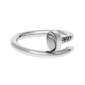 Pre-owned Cartier Juste Un Clou Ring Size 55