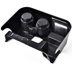 Center Console Cup Holder Fit For Dodge 2003-2012 Ram 1500 2500 3500 Matte Black