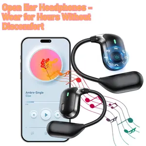 Wireless Earbuds Bluetooth 5.4 HD Call Smart Touch with 10M Transmission 30H Standby IPX5 Sweatproof for Running Commuting Business Meetings