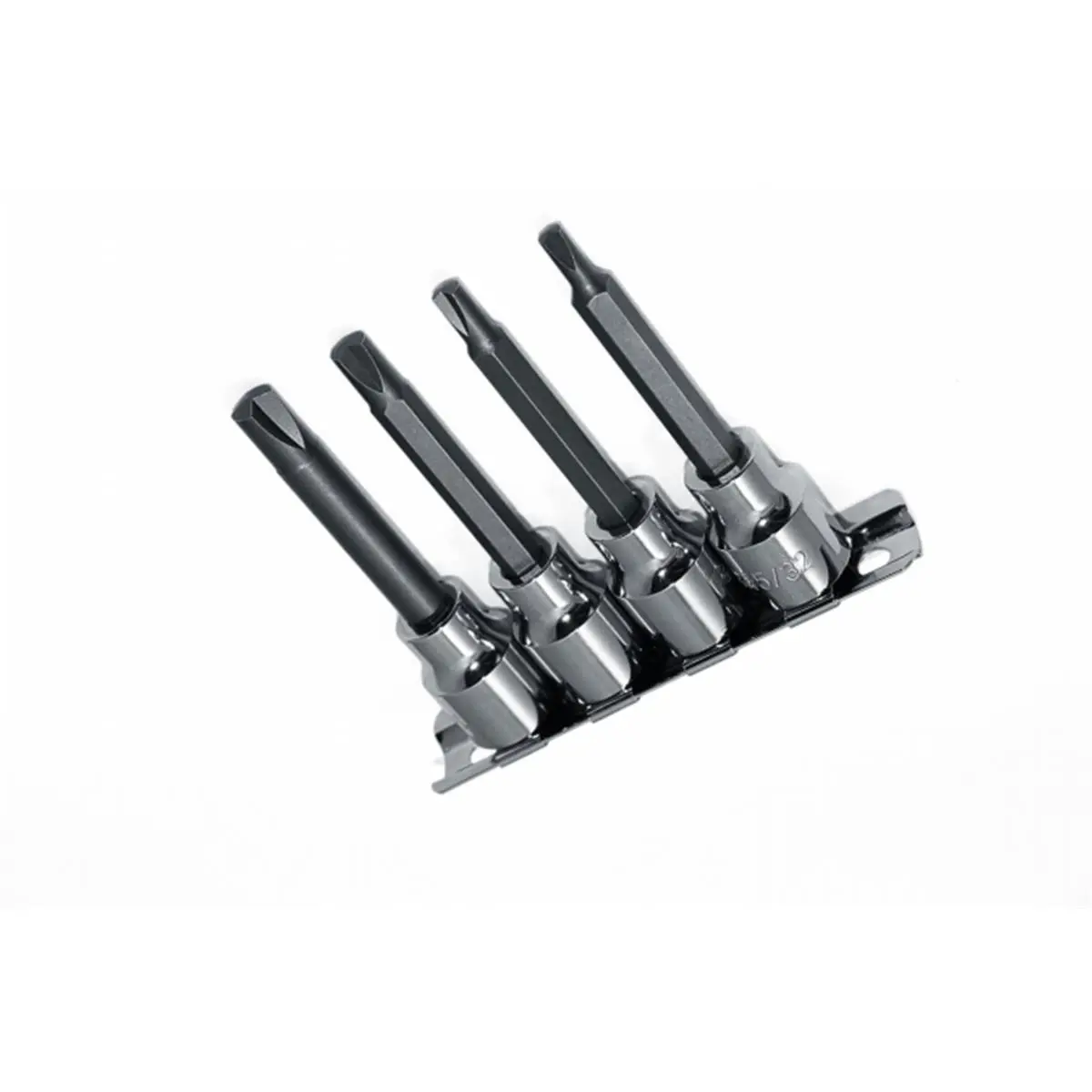 212 MAIN 4-Piece Clutch Head Bit Set, Hard-to-Find Bit Socket Set for Old Chevys, Drive Socket Set