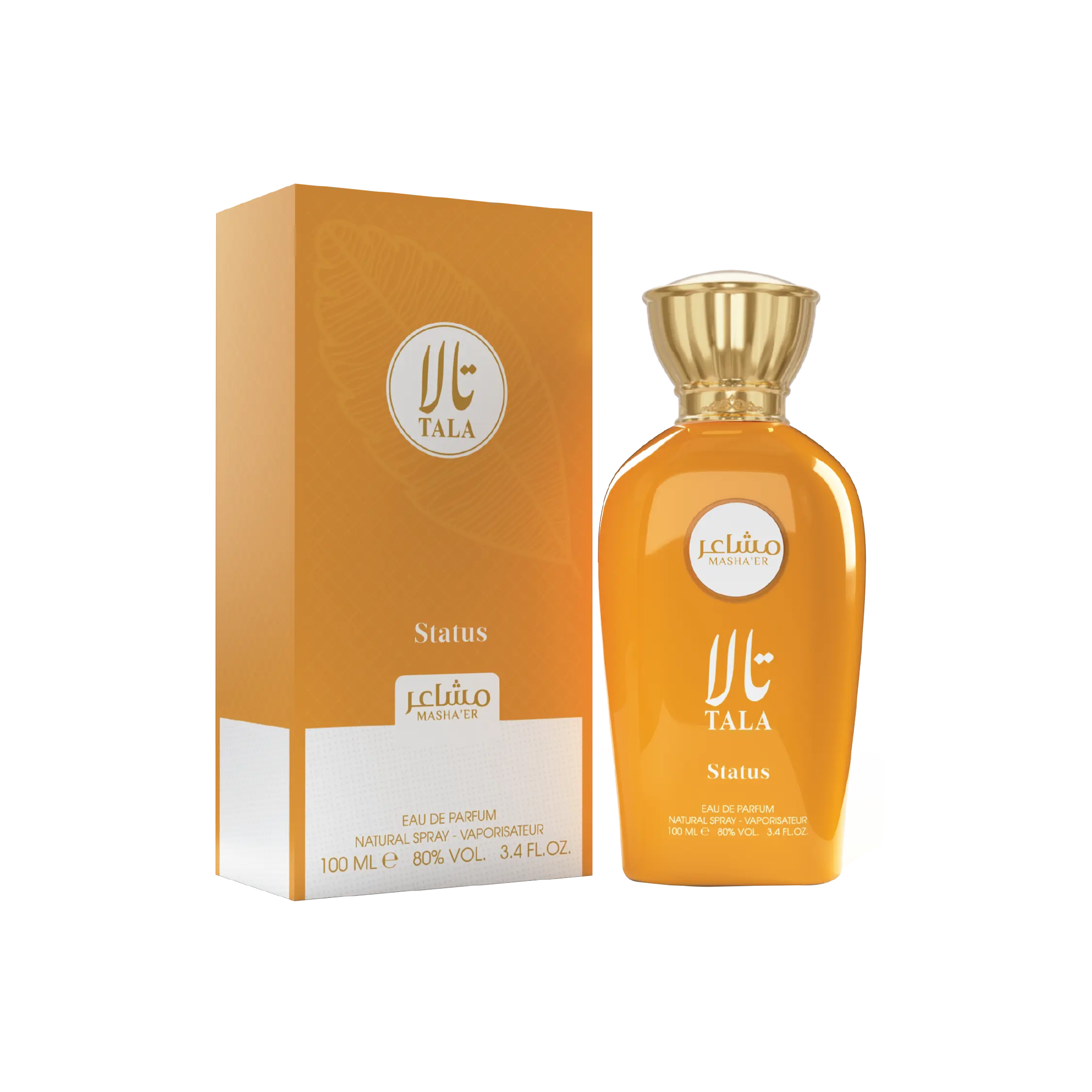 Faan Mashaer Tala Status Eau De Parfum, a Floral Citrus Women's Fragrance with Cedar & Vanilla Scents, Long-Lasting Signature Scent, 3.4 fl oz, Floral Citrus Perfume, Citrus Floral