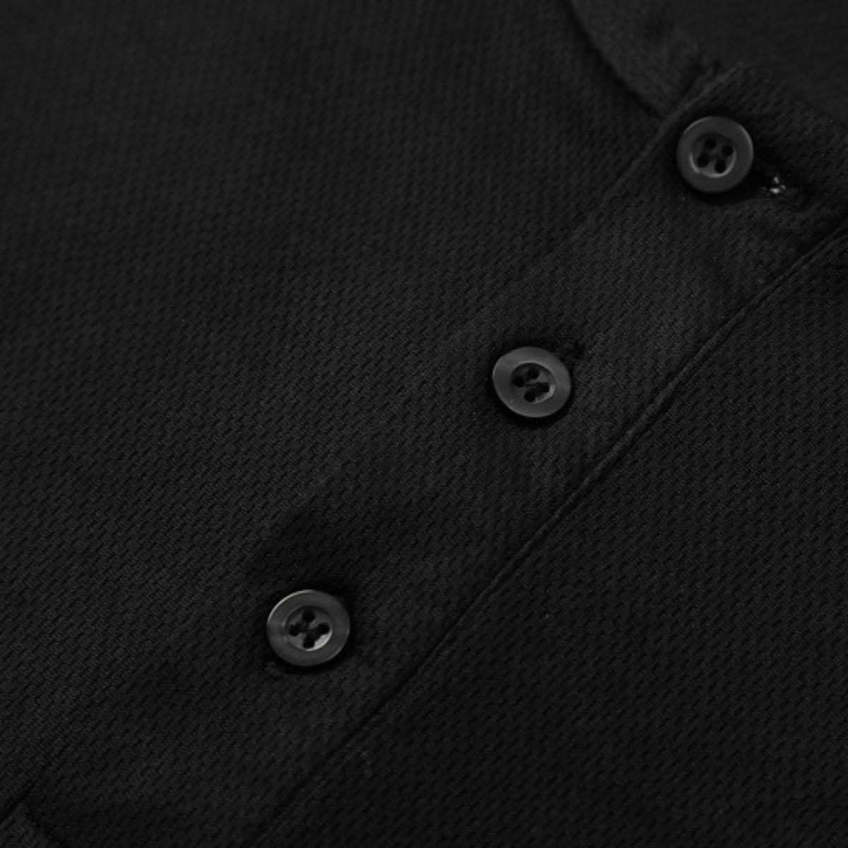 Pack of 5 men’s Henley-collar short-sleeve T-shirts, summer fitness wear slim-fit athletic tops with bull head print