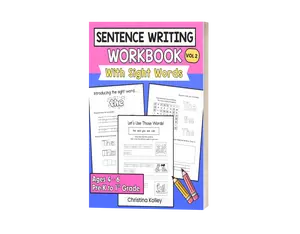 Sentence Writing Using Sight Words Volume 2