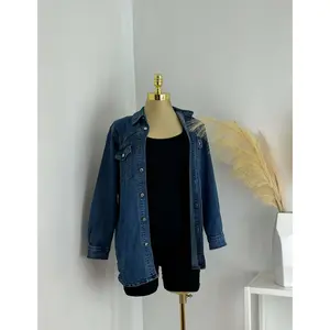 Oversized Fall Denim Jacket