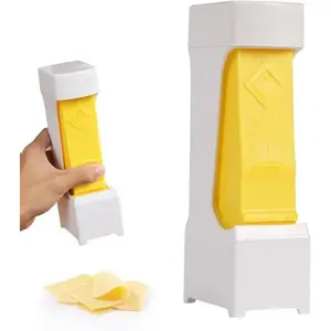 Quality Home One Click Stick with Stainless Steel Blade, Cheese Splitter, Butter Slicer, for Bread, Cakes, Cookies