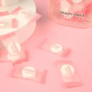 Drop in Water, Get a Mask 30 Pcs Compressed Facial Mask Tablets, Ultra-Thin, Expands Instantly, Large Size, Perfect for DIY Toner Masks