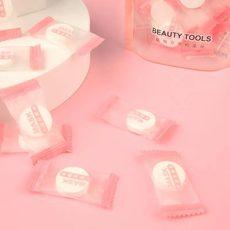 Drop in Water, Get a Mask 30 Pcs Compressed Facial Mask Tablets, Ultra-Thin, Expands Instantly, Large Size, Perfect for DIY Toner Masks