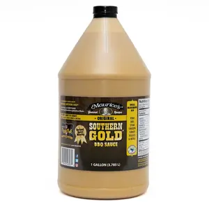Gallon Size of Maurice's Piggie Park Southern Gold BBQ Sauce - Original Flavor Gallon
