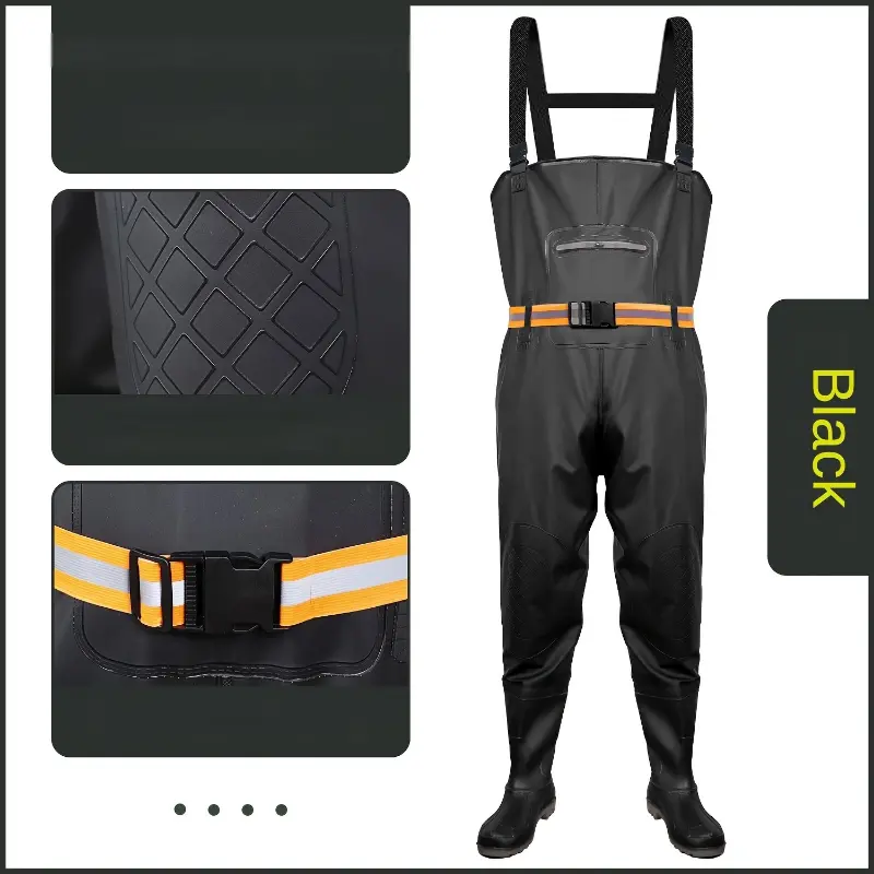 Wading Pants, Lightweight and Durable Rain Pants, Leggings, Clothing Shoes Coveralls for Fishing, Hunting