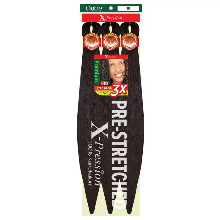 Outre Xpression Synthetic 3X ULTRA BRAID - 52" Outre Xpression Synthetic 3X ULTRA BRAID - 52"
