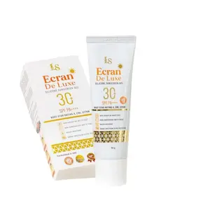 Luxe Skin Ecran De Luxe Silicone Sunscreen Gel SPF 30 PA++++ | Lightweight Daily Use | 50g