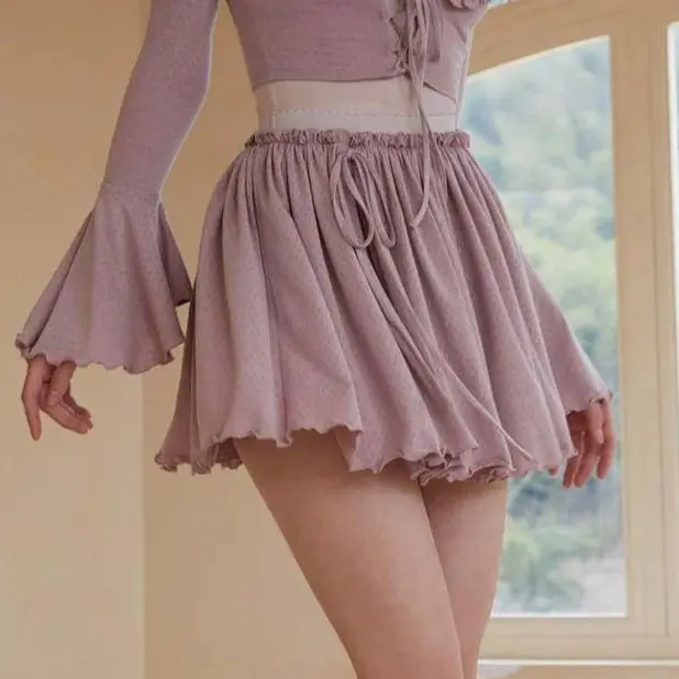 Miss Taro Knit Pantskirt