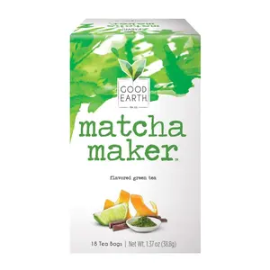 Tea Sweet & Spicy Matcha Green Tea, 18 Teabags (Pack of 6)