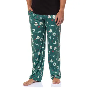 Star Wars Men's Millennium Falcon Death Star Trooper Darth Vader Adult Lounge Sleep Pajama Pants