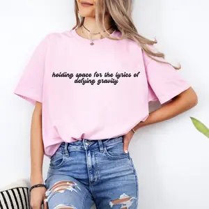 Holding Space for the Lyrics of Defying Gravity Tee, Wicked Movie Merch, Cynthia Erivo Shirt, Broadway Meme Shirt, LGBT Meme Gift