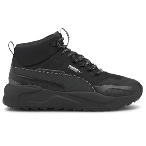 PUMA Mens X Ray 2 Square Mid Wtr Lace Up Sneakers Shoes Casual - Black