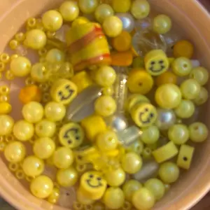 #42 Sunny Day Yellow Bead Mix, 10-Pack Craft Beads Assortment