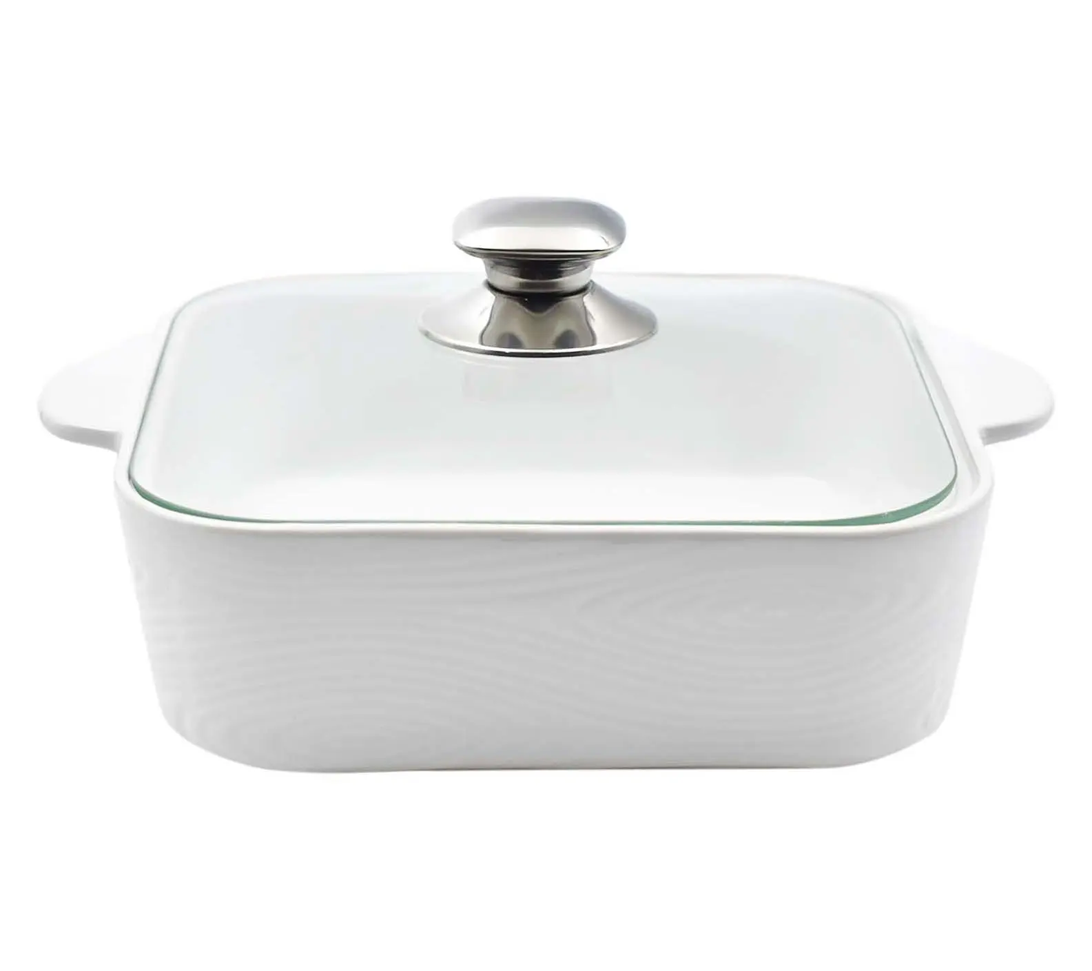 Temp-tations Woodland 2.5-qt Soft Square Baker w/ Cook & Look Lid Temp-tations Woodland 2.5-qt Soft Square Baker w/ Cook & Look Lid