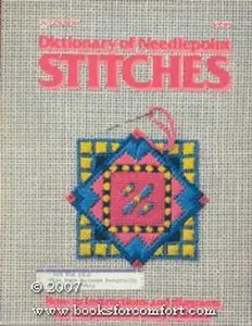 USED-Dictionary of Needlepoint Stitches: 153 plain and fancy stitches by Ann E Pester (Hardcover)