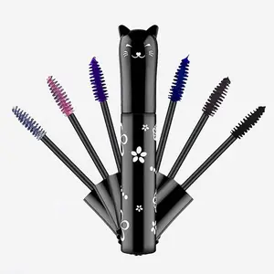 Blue Mascara For Eyelashes Waterproof Voluminous Natural Hypoallergenic Colored Best Benefit Volumizing Lengthening Curling Defining Washable Blue Lashes Eyelashes Mascara Navy