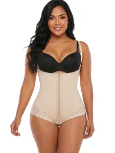 Faja Marbella triconet ziper, tipo cachetera