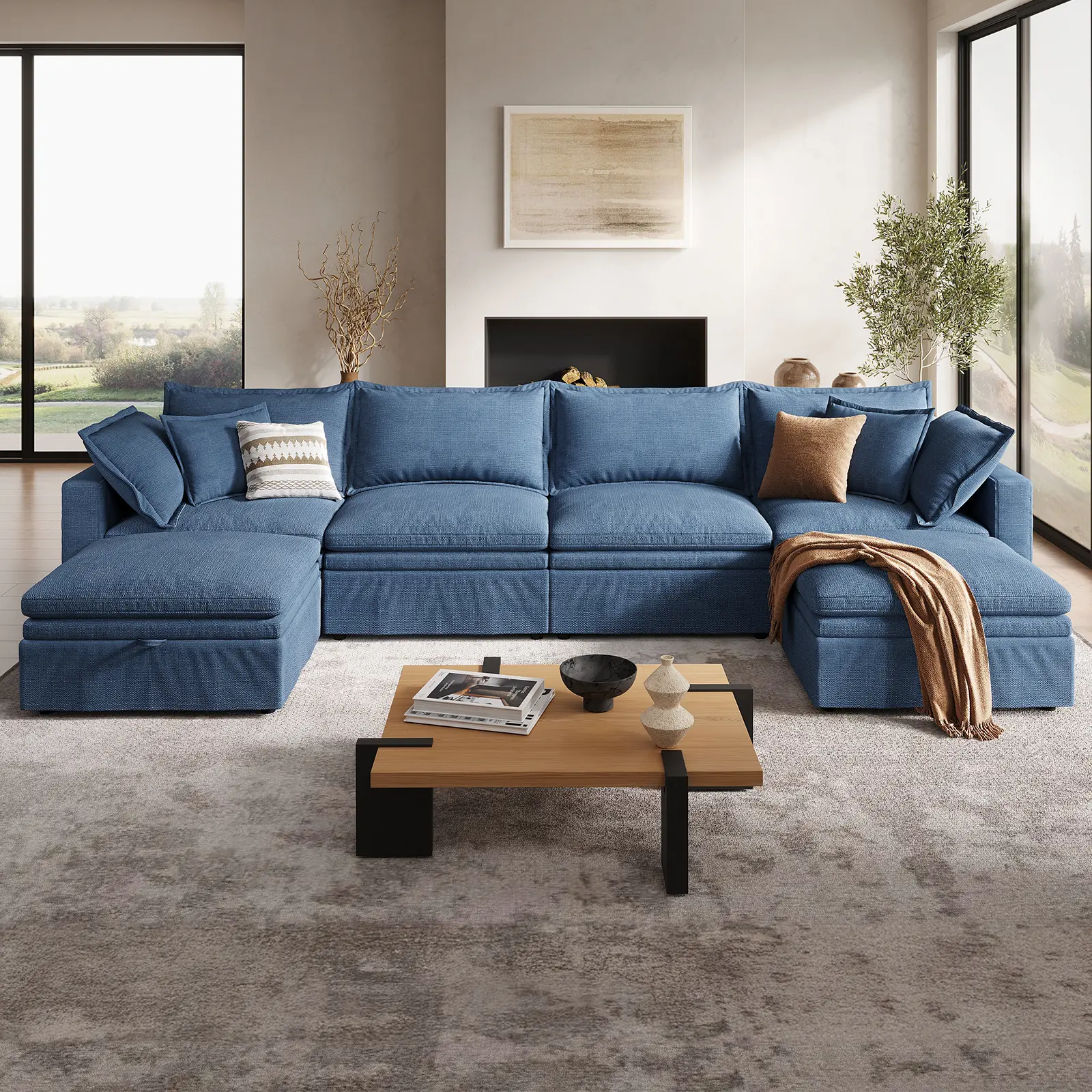 148''U Blue