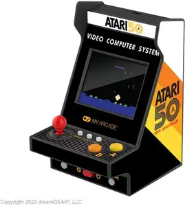 Atari Nano Player Pro Portable Retro Arcade 75 Games [PORTABLE MICROE ARCADE PLAYER]