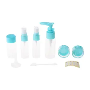 7/9x Travel Container Set – Travel Bottles for Cosmetics (Lotion & Cream)