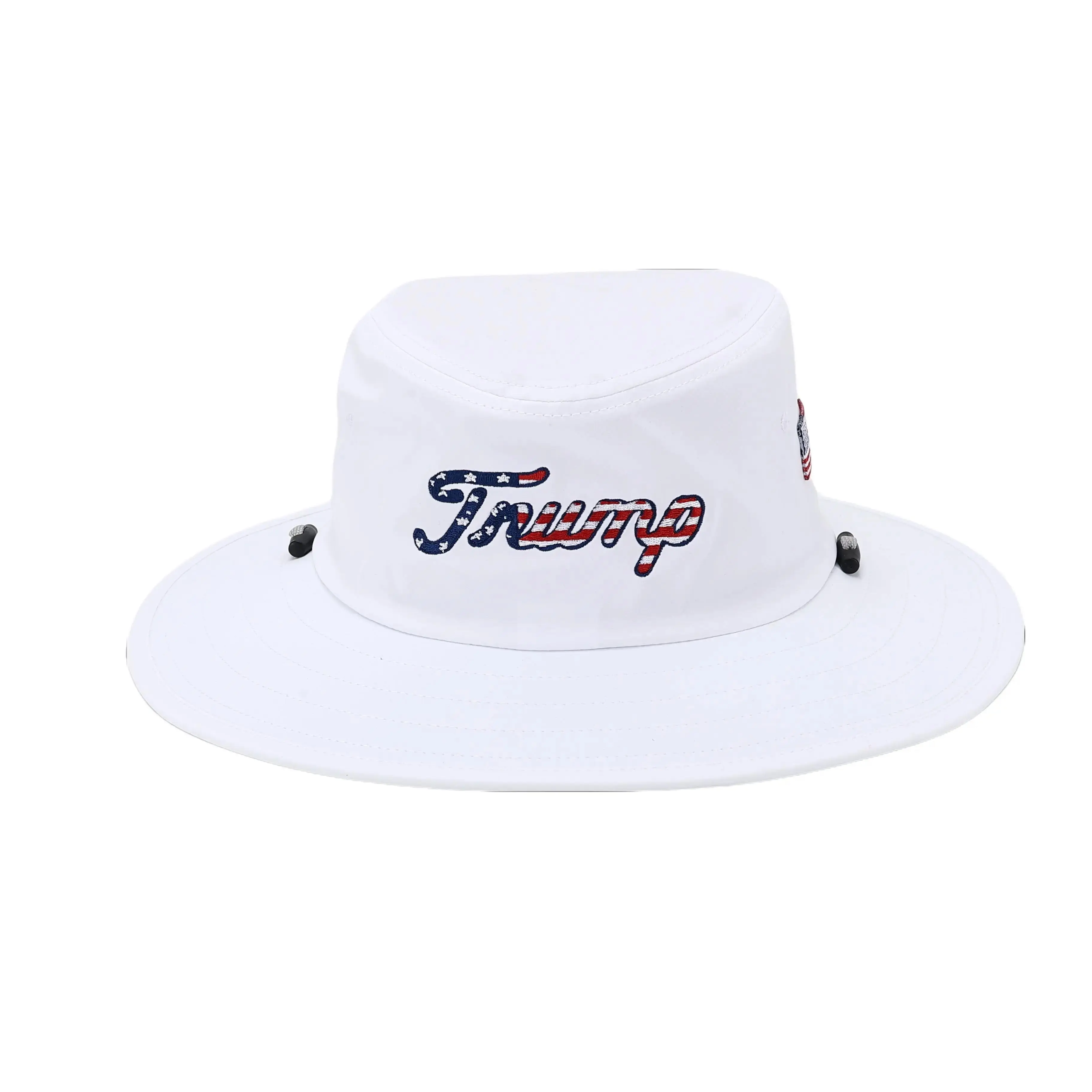 Curves & Clubs Trump Bucket Hat USA | Funny Golf Bucket Hat for Men