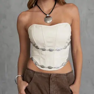 Vamonos De Fiesta Corset (Cream)