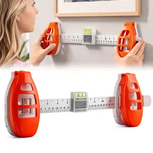 [Moving Essentials]Picture Hanging Tool Kit with Built-in Level - Ruler for Precision Frame, Mirror Mounting, No Measuring Needed, Ideal for Gallery Walls, Easy DIY Home Decor Setup, Housewarming Gift