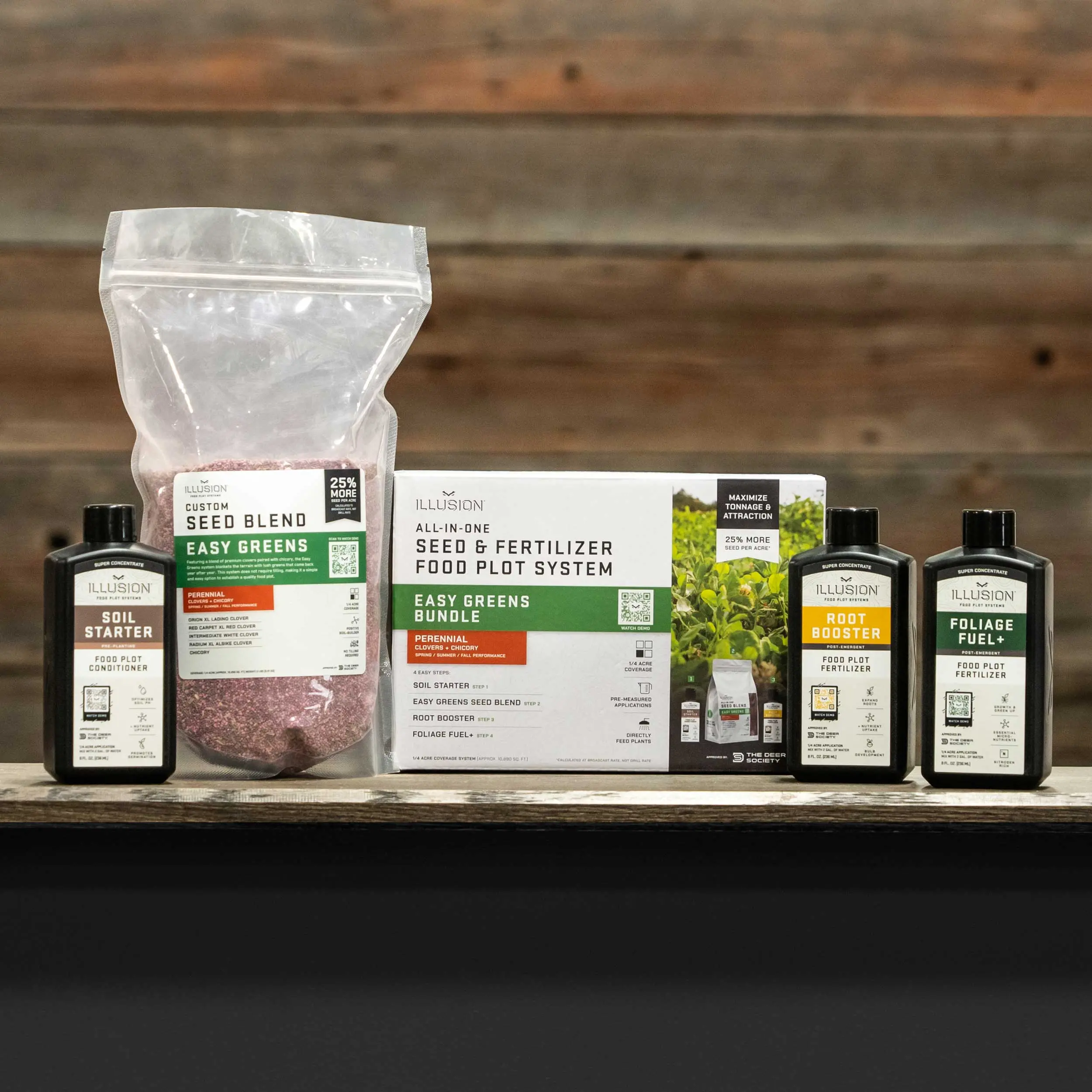 EASY GREENS BUNDLE - Perennial Food Plots for Deer EASY GREENS BUNDLE - Perennial Food Plots for Deer