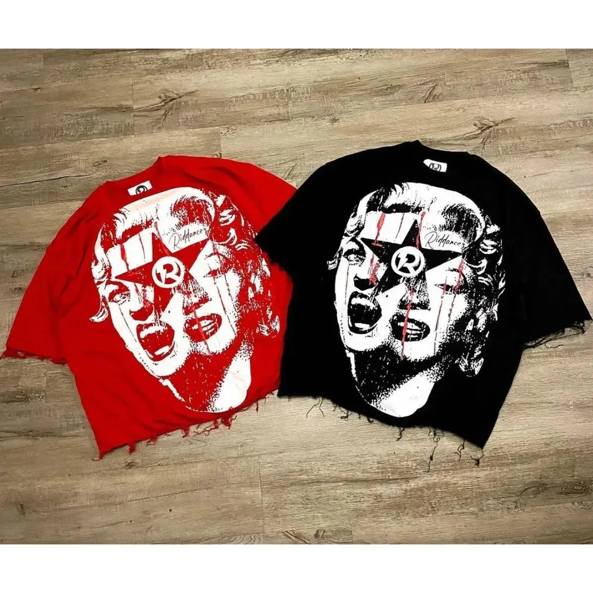 Women's Street-Inspired Oversized Marilyn Monroe Graphic T-Shirt – Iconic Urban Fashion