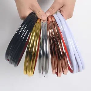 3 Meter Self-Adhesive Wall Trim Strip, Waterproof Mould-Proof Decorative Edge Tape, Home Decoration PVC Sticker Roll for Living Room