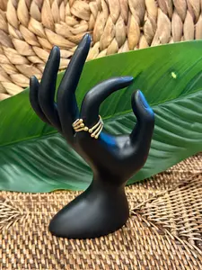 Niaja: Handmade Brass Ring, a Kenyan Tapestry of Beauty