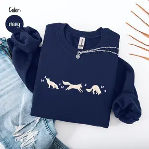 Quicksilver Onyx Sweatshirt, Snow Fox Crewneck, Fantasy Bookful Merch, Romantasy Gift, Brimstone, Saeris Fane Callie Hart Merch, Kingfisher