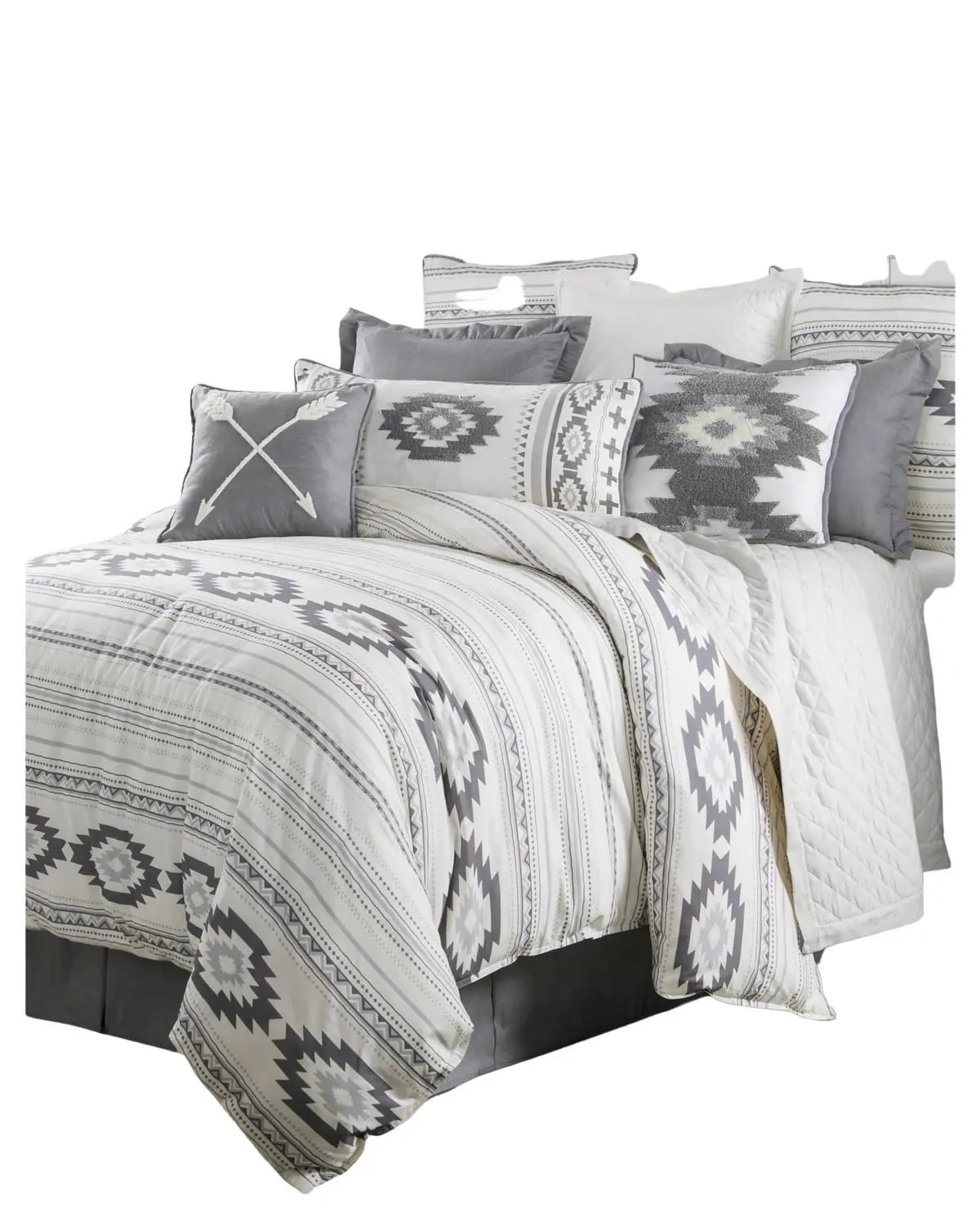 Hiend Accents Unisex Free Spirit King Size Bedding Set 4 Piece - Nl1836-Sk-Oc