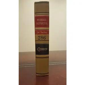 USED-Federal Reporter Vol. 286 by Federal Court Case Compilation (Hardcover)