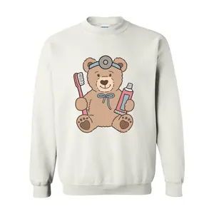 Dental Teddy Bear Crewneck