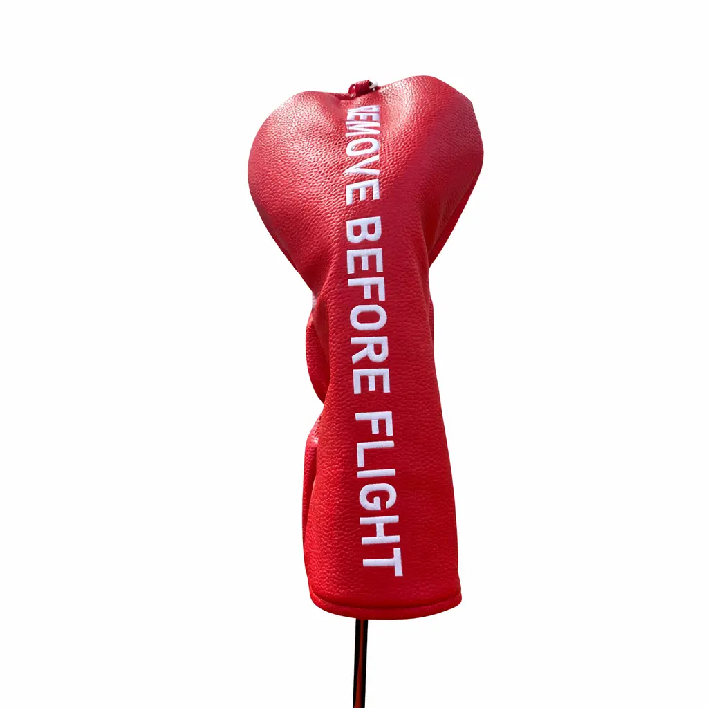 Remove Before Flight Golf Headcover - Durable High-Quality Material with Iconic "Remove Before Flight" Tag for Enhanced Protection equipment