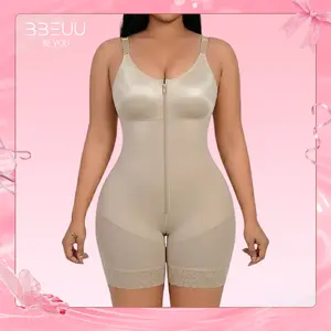 BBEUU Women‘s  Fajas Colombianas Shapewear medium-sculpt Butt Lifting& Tummy ControlZipper Closure BF01