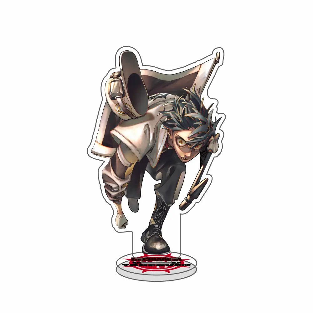 2pcs 15cm GACHIAKUTA Acrylic Stand Rudo/Enjin/Zanka/Riyo Character