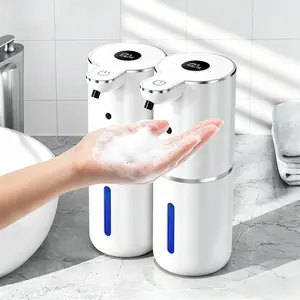 New Automatic Soap Dispenser with 6-Level Adjustable, USB Rechargeable IPX5 Waterproof for Bathroom,Kitchen,Office
